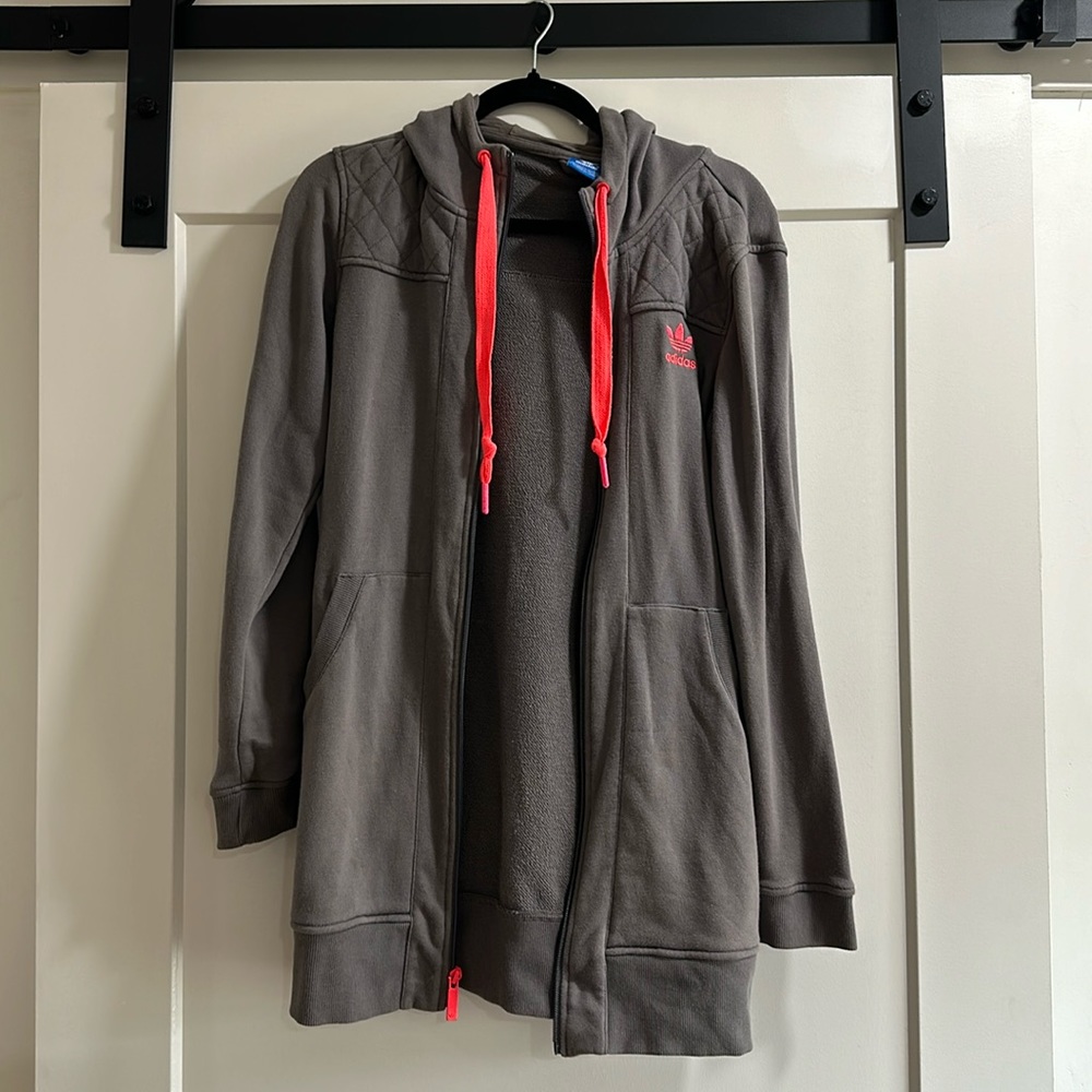 Adidas zip up hoodie